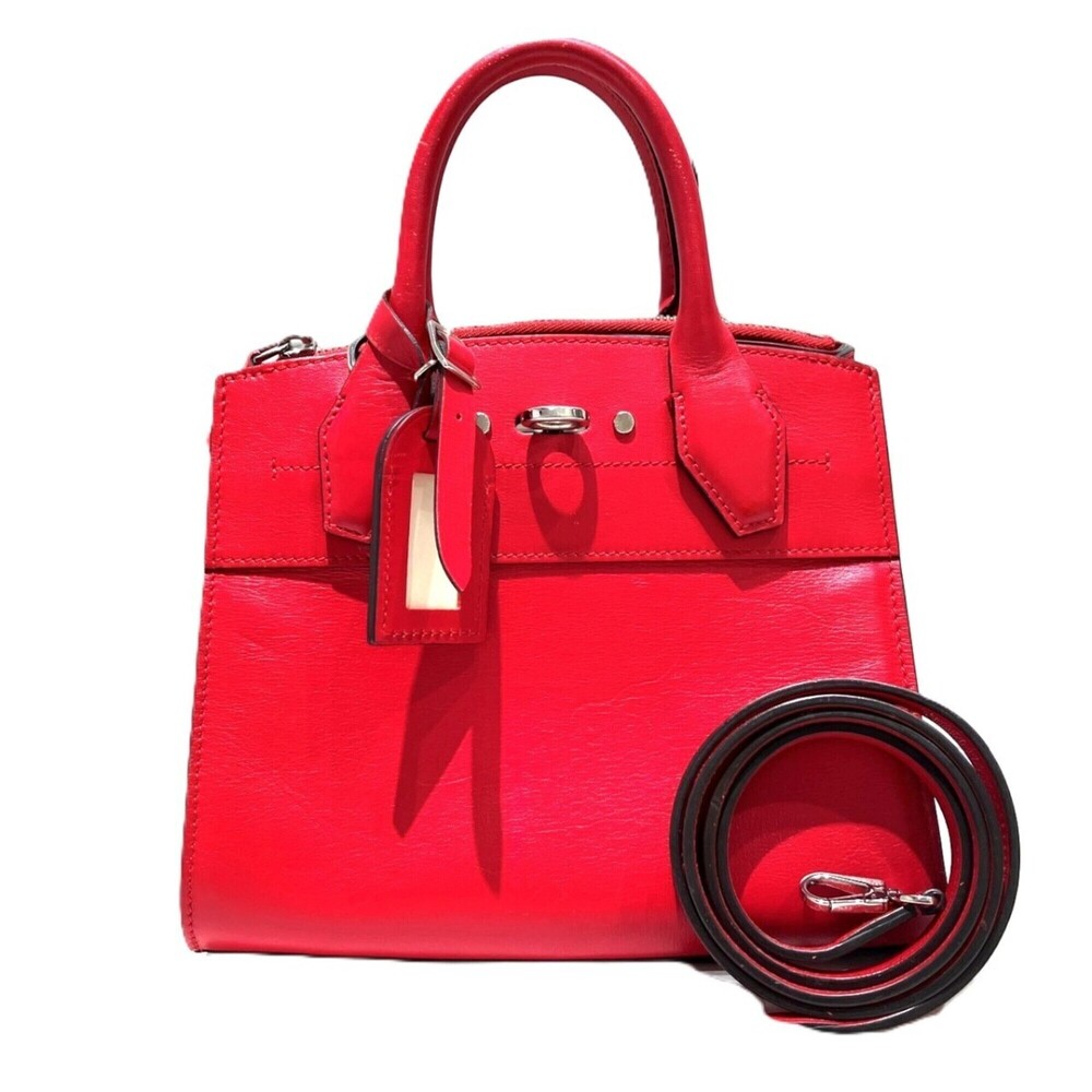 Louis Vuitton City Steamer PM Leather Handbag M51030